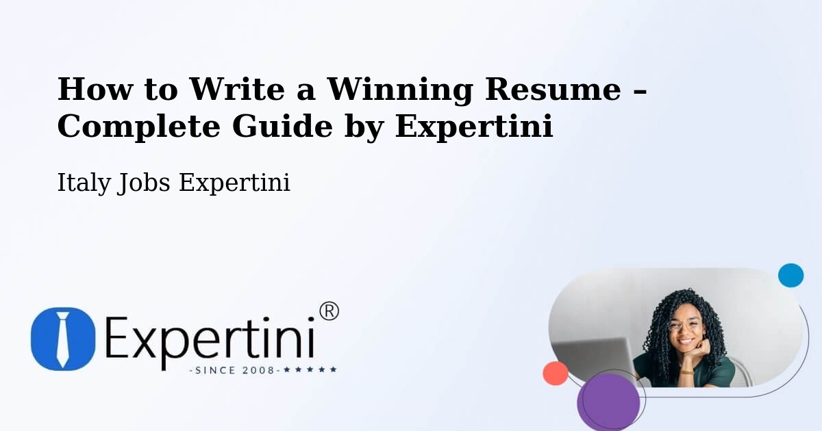 Resume Writing Guide for Job Seekers – Force - Force, Italy Jobs Expertini